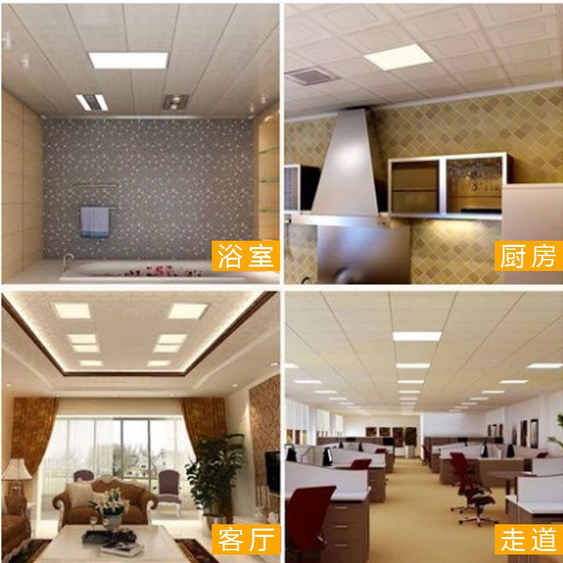 FSL佛山照明 集成吊顶LED面板灯(经典银)MB30*60-LED16图片