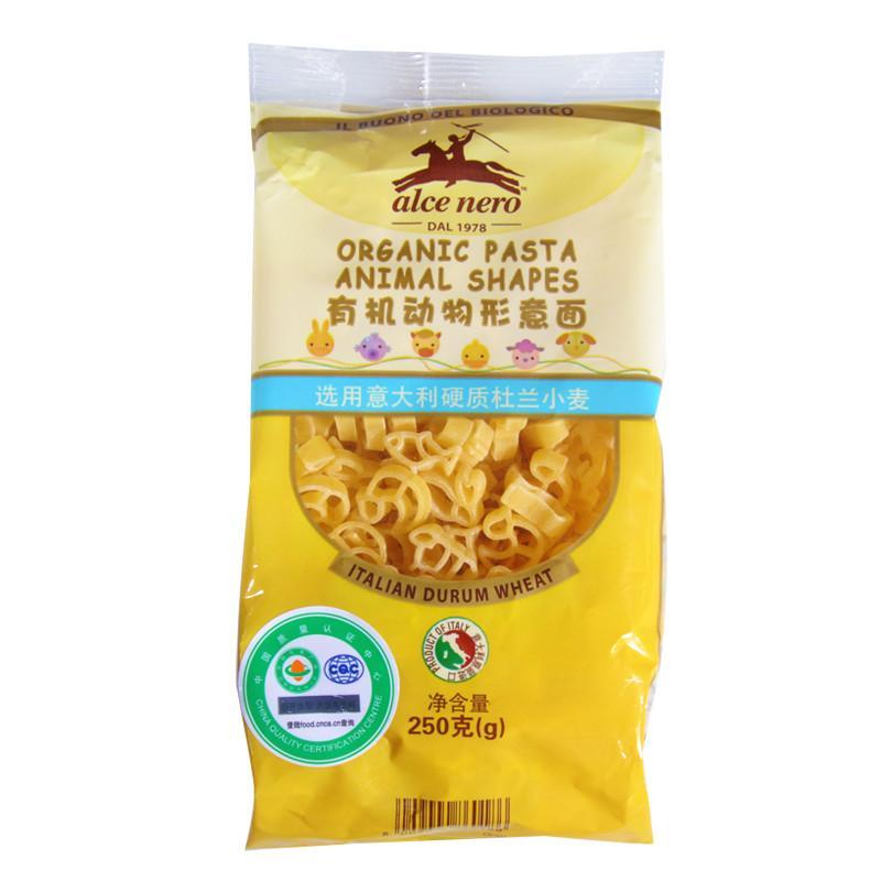 有机尼奥有机动物形意面250g