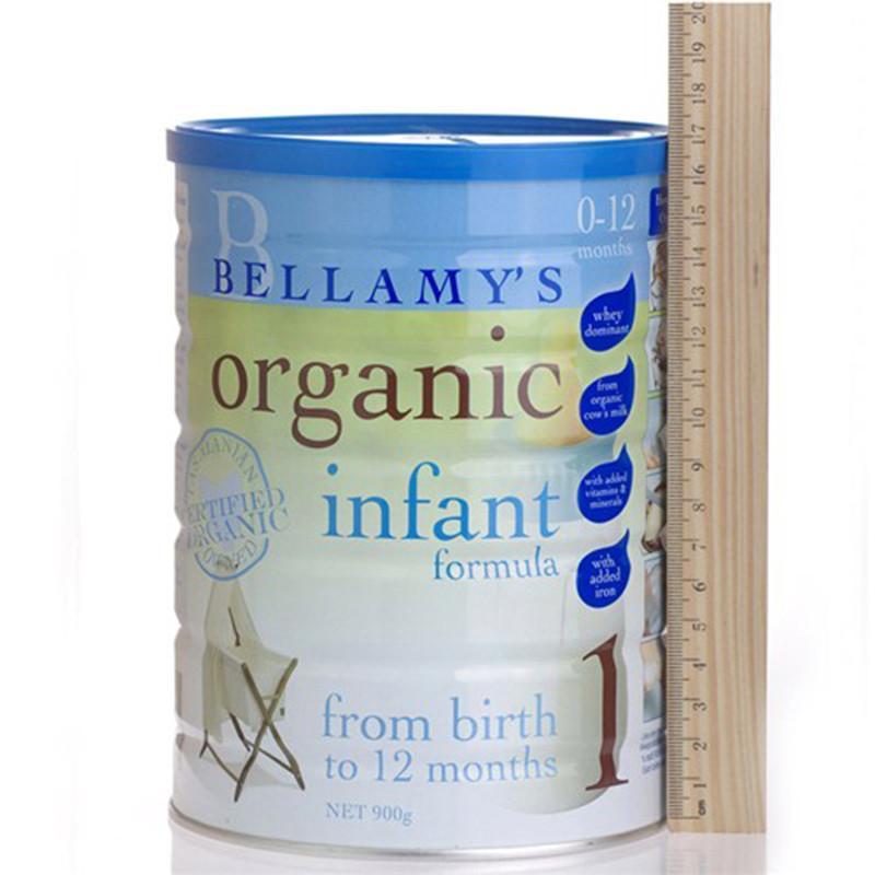 澳洲贝拉米奶粉Bellamy’s 1段(0-12个月)900g(贝拉米1段)(海外进口)