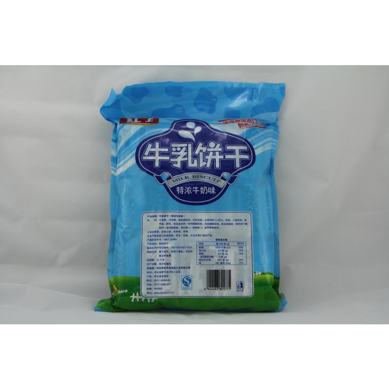 红了 牛乳饼干特浓牛奶味450g