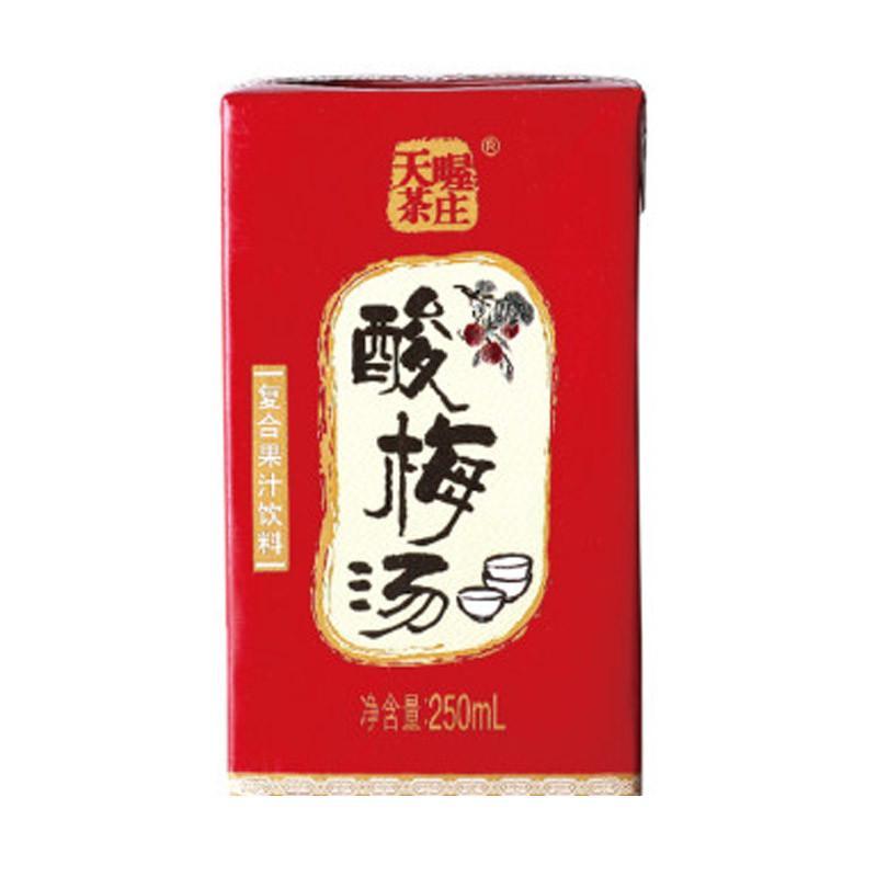 天喔茶庄酸梅汤250ML/瓶茶饮料