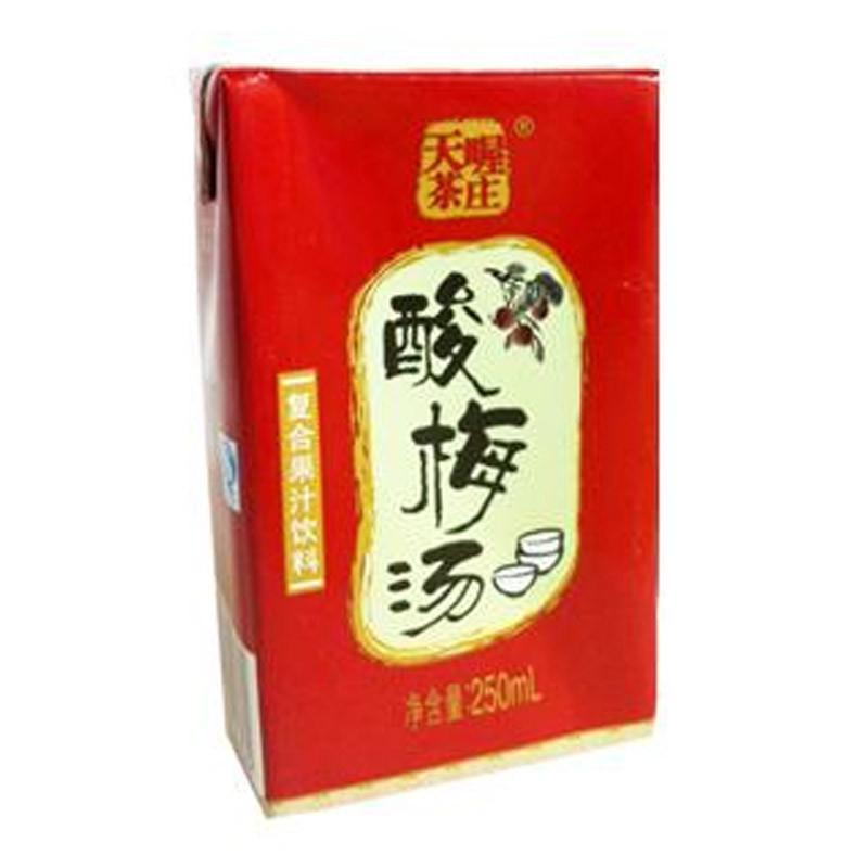 天喔茶庄酸梅汤250ML/瓶茶饮料