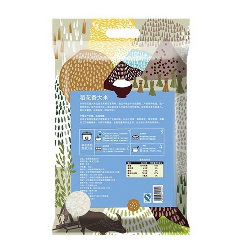 中粮我买网 中粮初萃 五常稻花香大米5kg 新老包装随机发