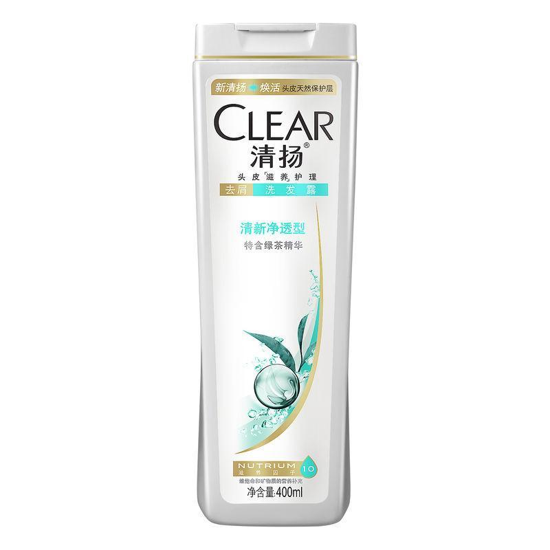 清扬去屑洗发露清新净透型400ml