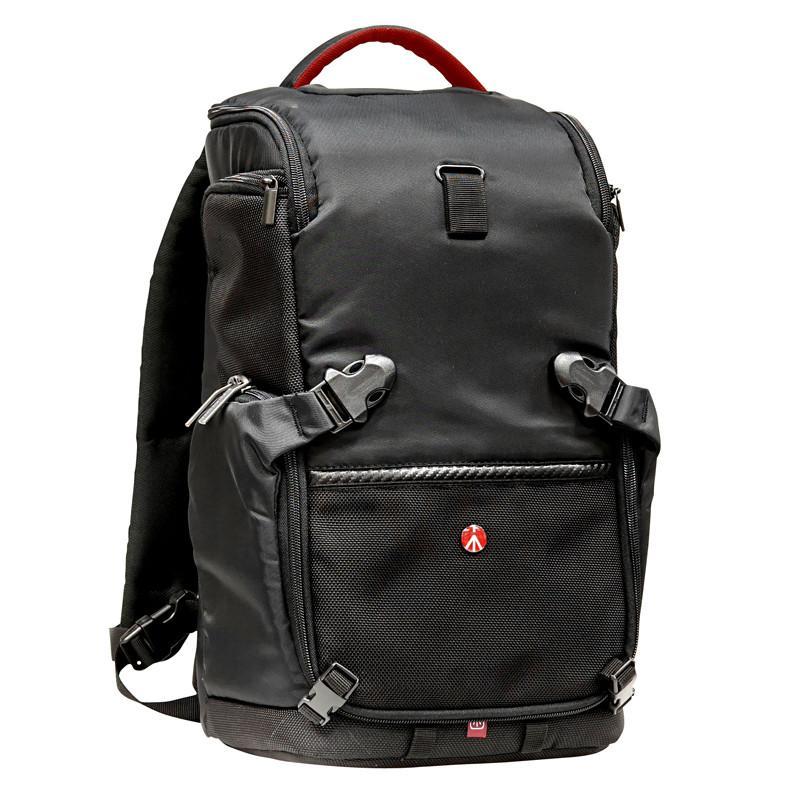 曼富图(MANFROTTO) MA-BP-TMCA 三合一双肩式背包单反相机包数码相机包 黑色