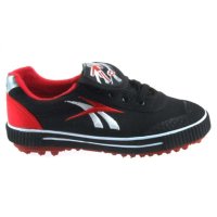 双星足球鞋时尚专业训练鞋儿童足球鞋小飓风碎钉男女成人足球运动鞋黑红色