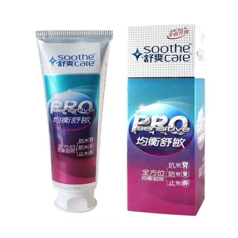 舒爽Pro sensitive均衡舒敏牙膏135克图片