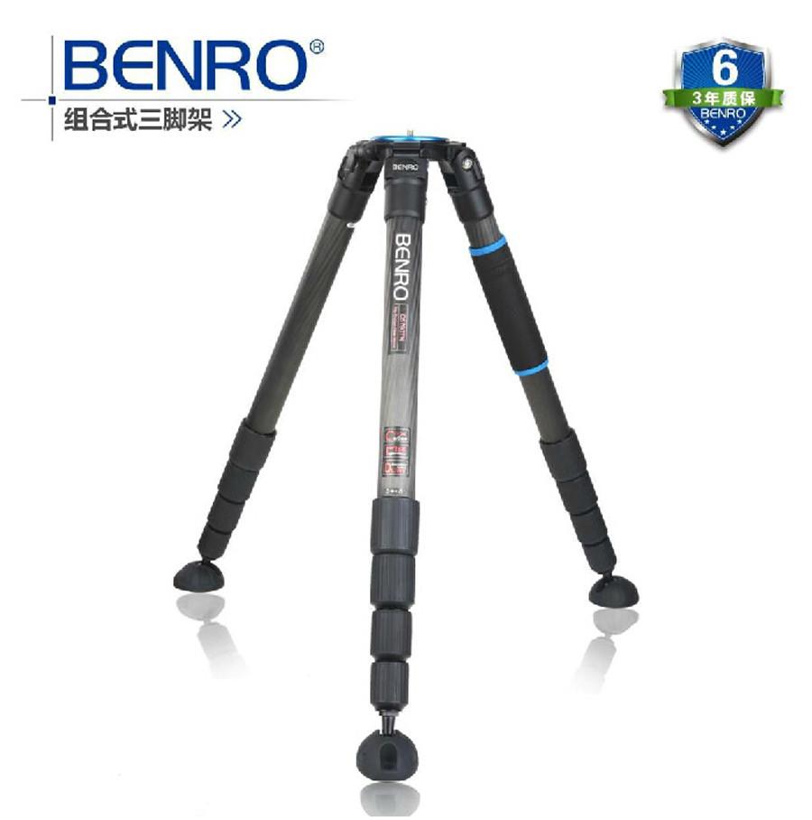 BENRO 百诺 C5790TN 组合式系列 旋钮式 碳纤维三角架 专业摄像三脚架