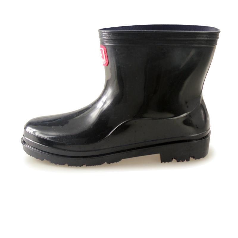 DOUBLESTAR双星DSA210 双星半筒男雨鞋塑胶男款单中筒防滑耐磨春秋雨靴防水