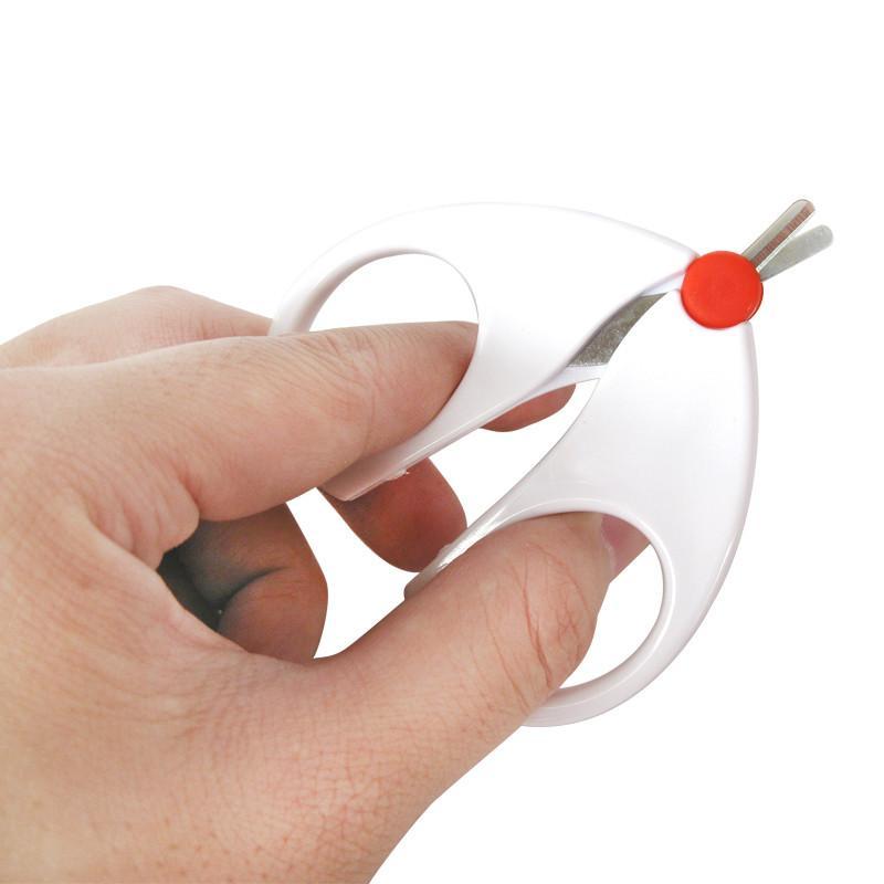 日康婴儿指甲剪圆形头可修剪指甲rk3655