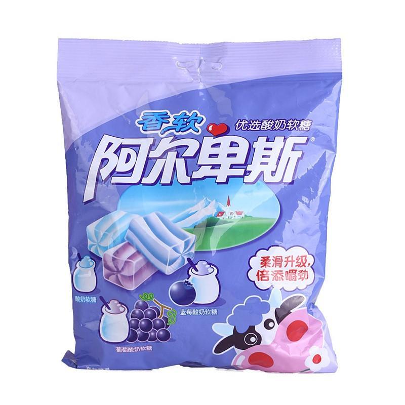 阿尔卑斯优选酸奶软糖袋装 220g