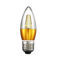 月影凯顿台湾晶元芯片LED尖泡LED光源超节能灯泡暖白5瓦 5个起订