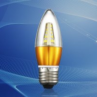 月影凯顿台湾晶元芯片LED尖泡LED光源超节能灯泡暖白5瓦 5个起订
