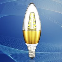 月影凯顿台湾晶元芯片LED尖泡LED光源超节能灯泡 暖白5瓦 5个起订