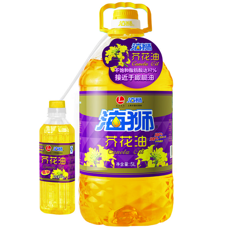 海狮 芥花油5L(另送芥花油400ml)