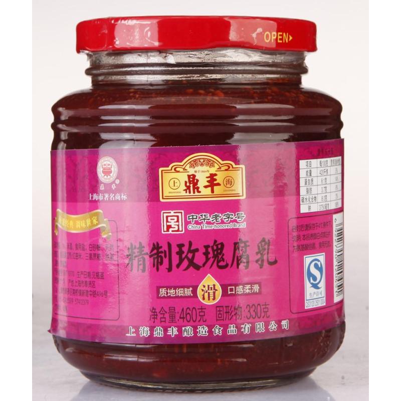 鼎丰玫瑰腐乳460克