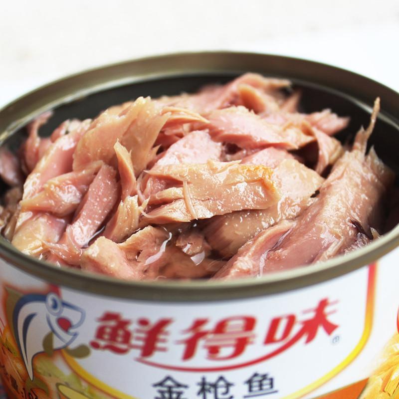 鲜得味180g油渍吞拿金枪鱼