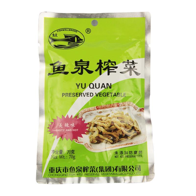 鱼泉70g美辣味榨菜