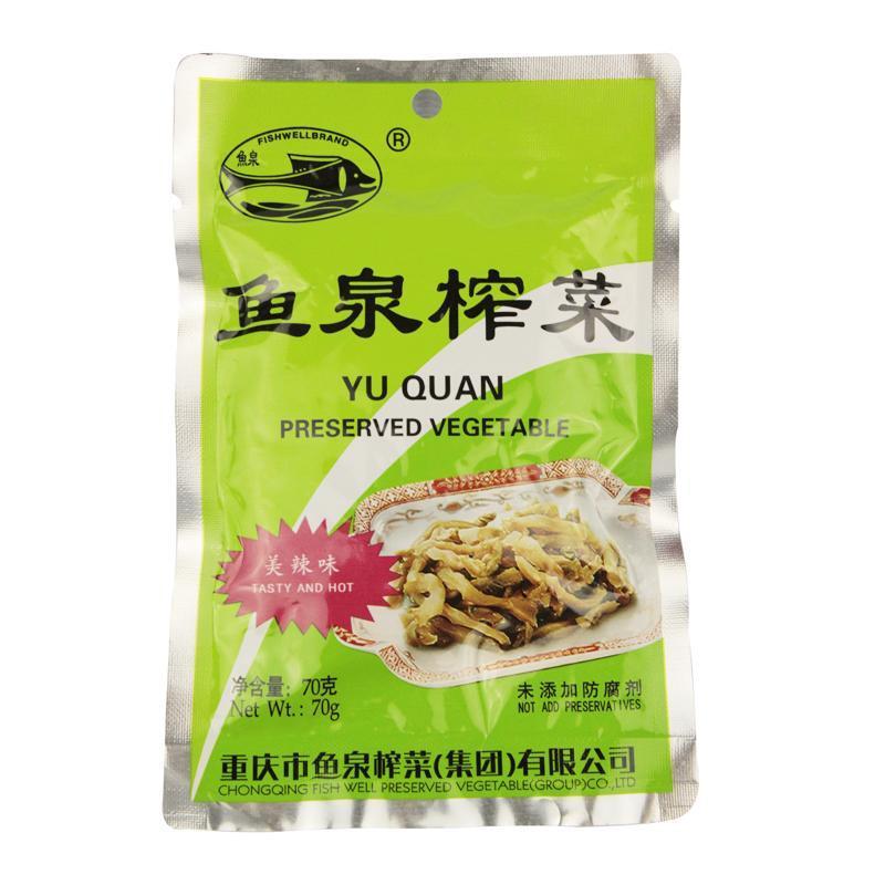 鱼泉70g美辣味榨菜