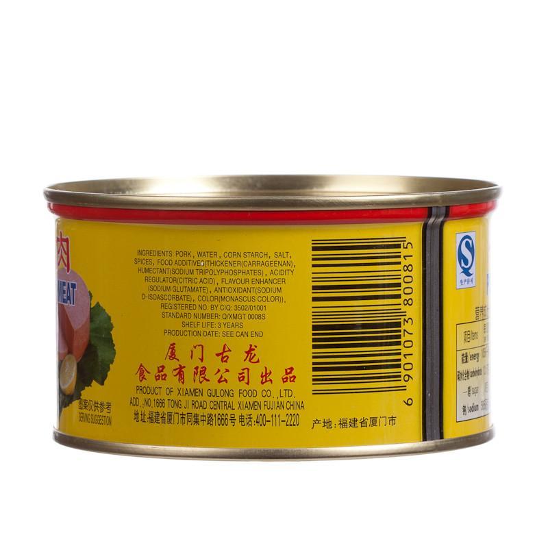 古龙　午餐肉　360g