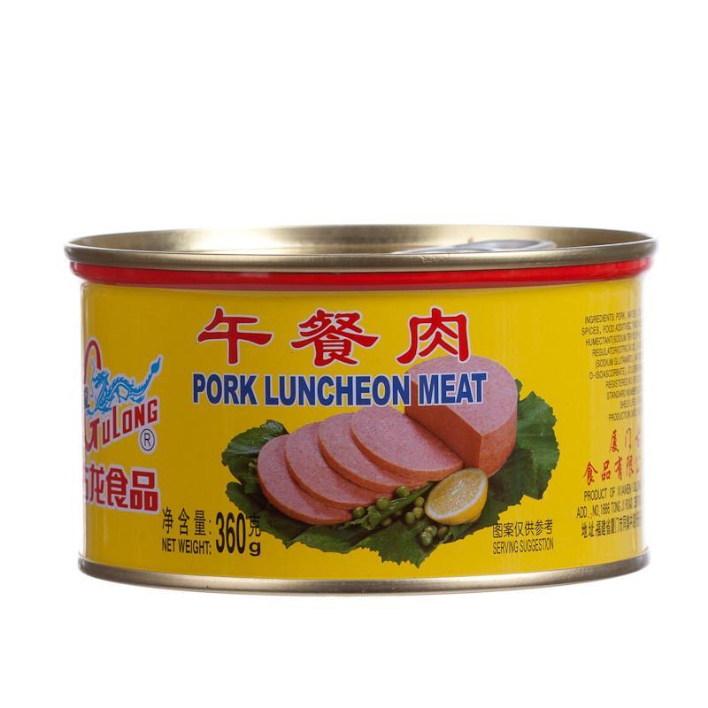 古龙　午餐肉　360g