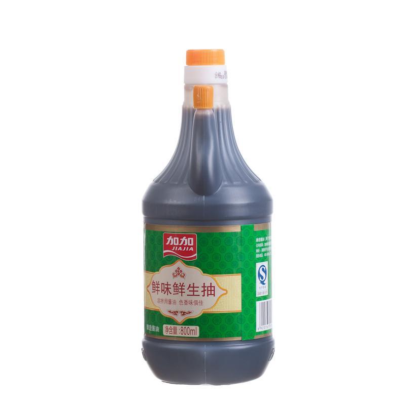 加加 鲜味鲜生抽 800ml
