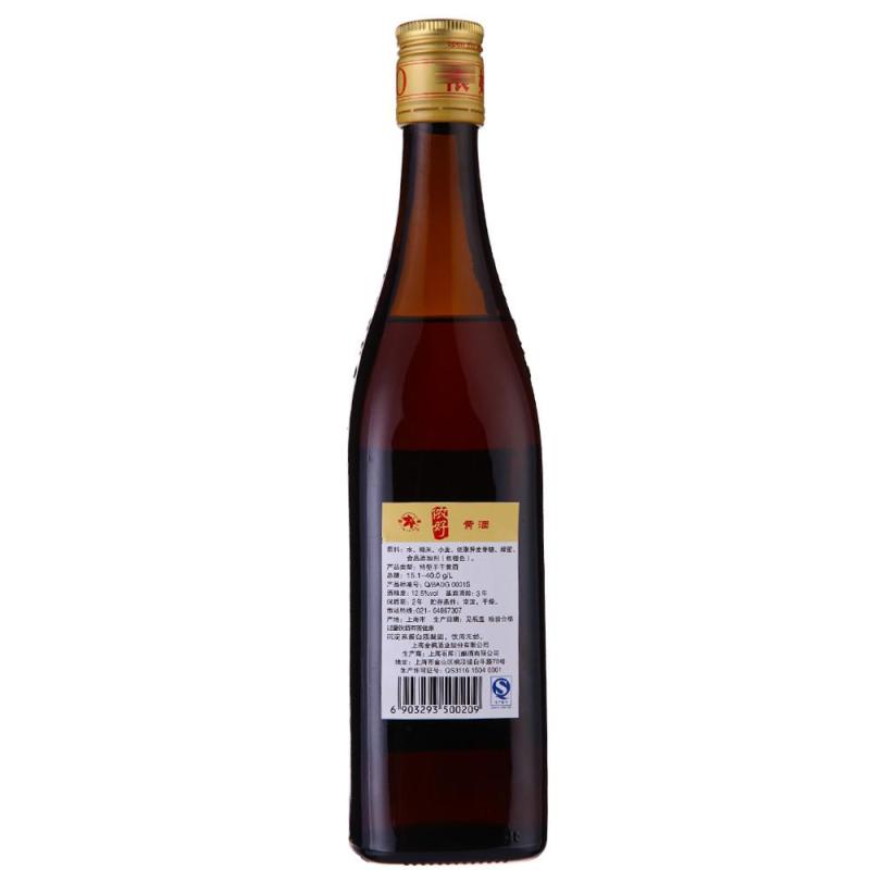 金枫侬好黄酒 (黄标)500ml/瓶