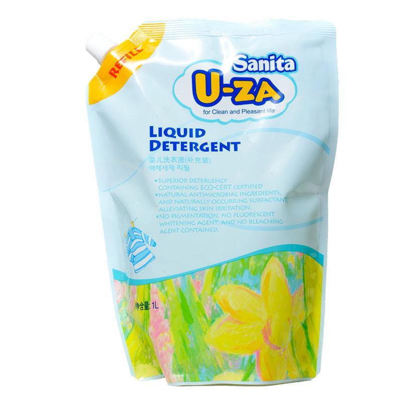 Sanita U-ZA101073婴儿洗衣液袋装(补充装)1000ml