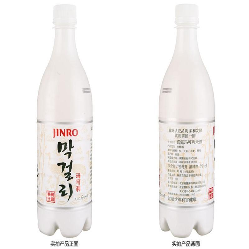 真露玛可利米酒750ml