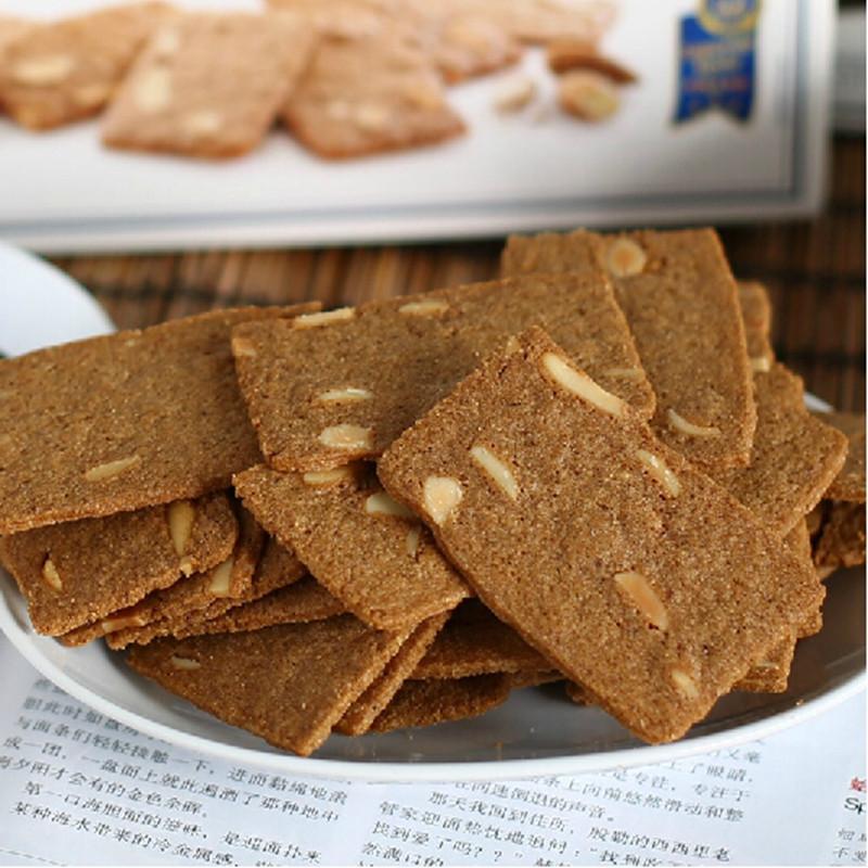 茱莉斯扁桃仁薄脆饼100g 曲奇糕点皇室特供