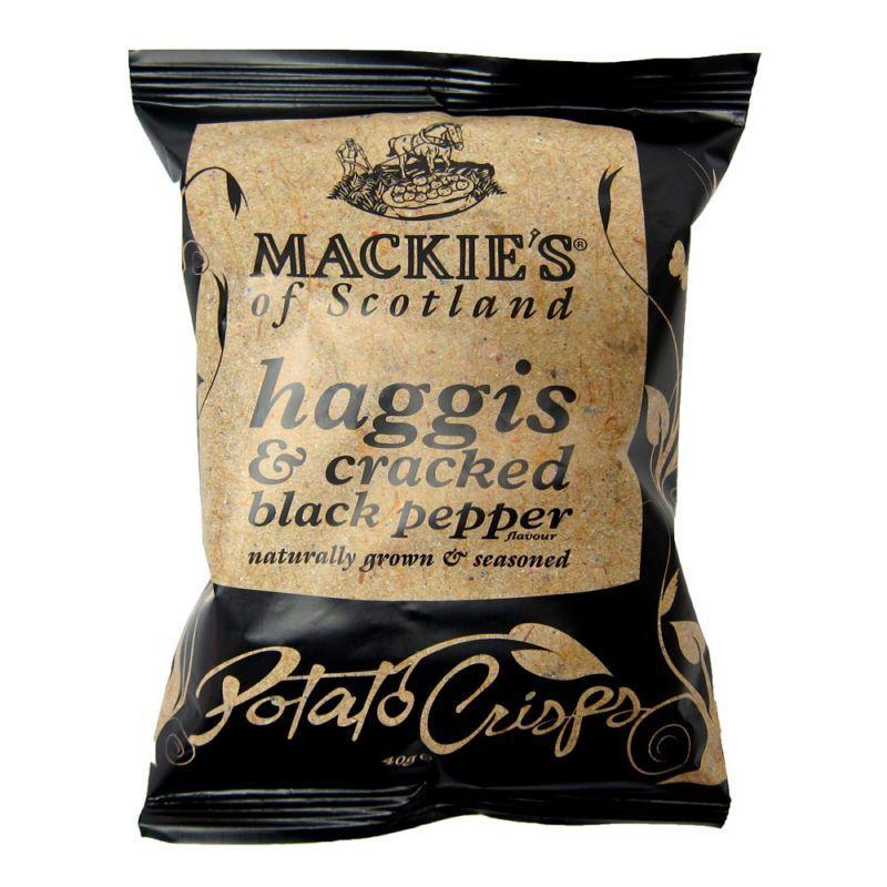 英国进口 哈得斯MACKIE’S 薯片-黑胡椒羊杂味 40g/袋