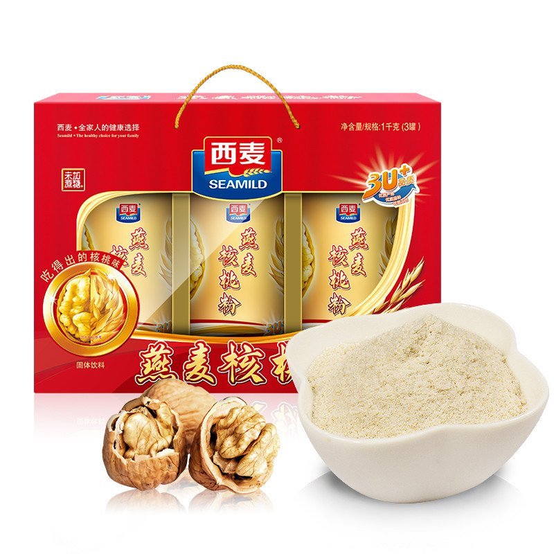 西麦 燕麦核桃粉礼盒 1000g