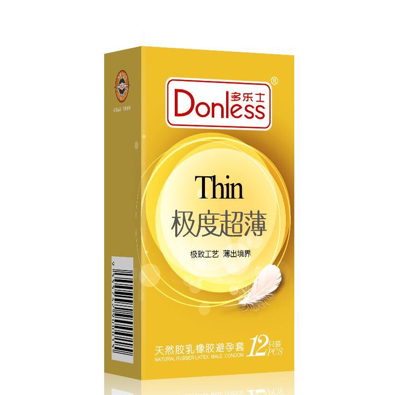 多乐士避孕套极度纤薄12只盒纤薄保险套情趣成人用品视频