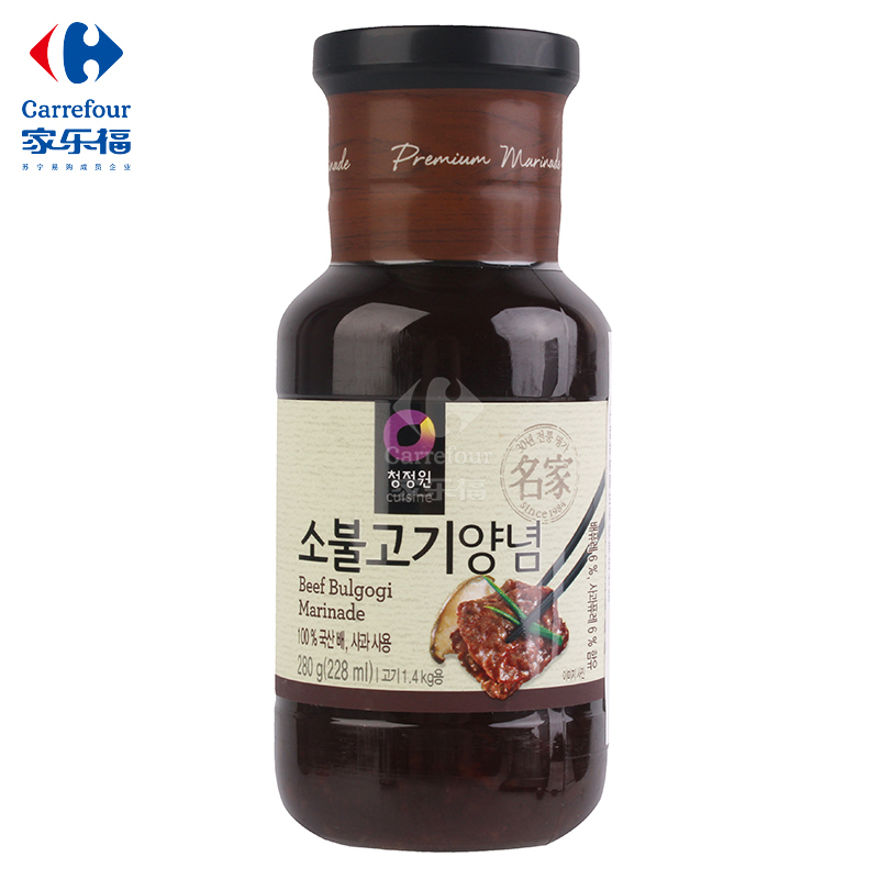 清净园牛肉烤肉酱280g