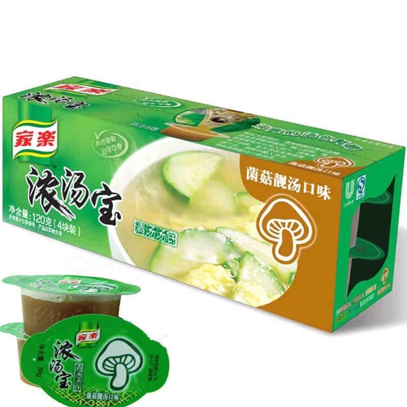 家乐浓汤宝菌菇靓汤4块装新30g*4