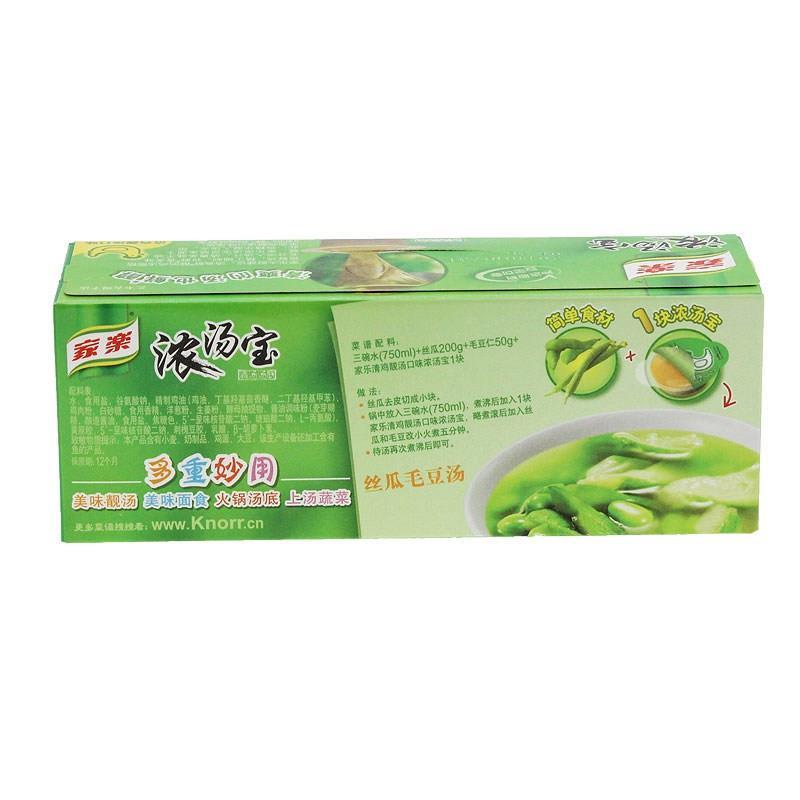 家乐浓汤宝清鸡靓汤4块装新30g*4
