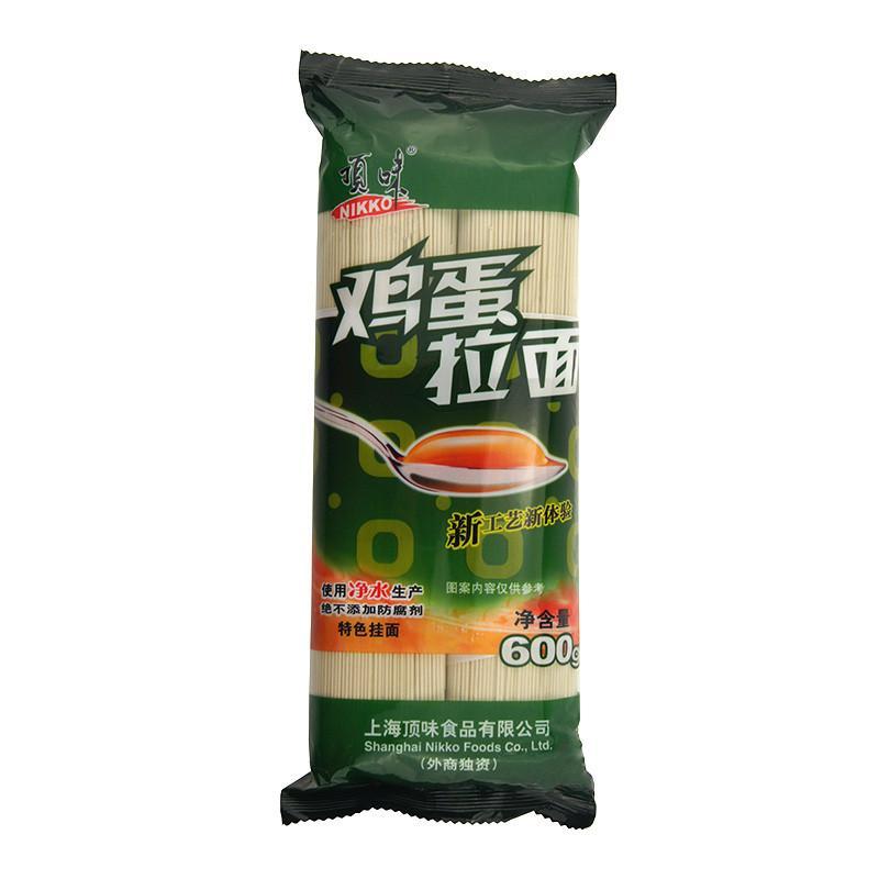 顶味鸡蛋拉面600g