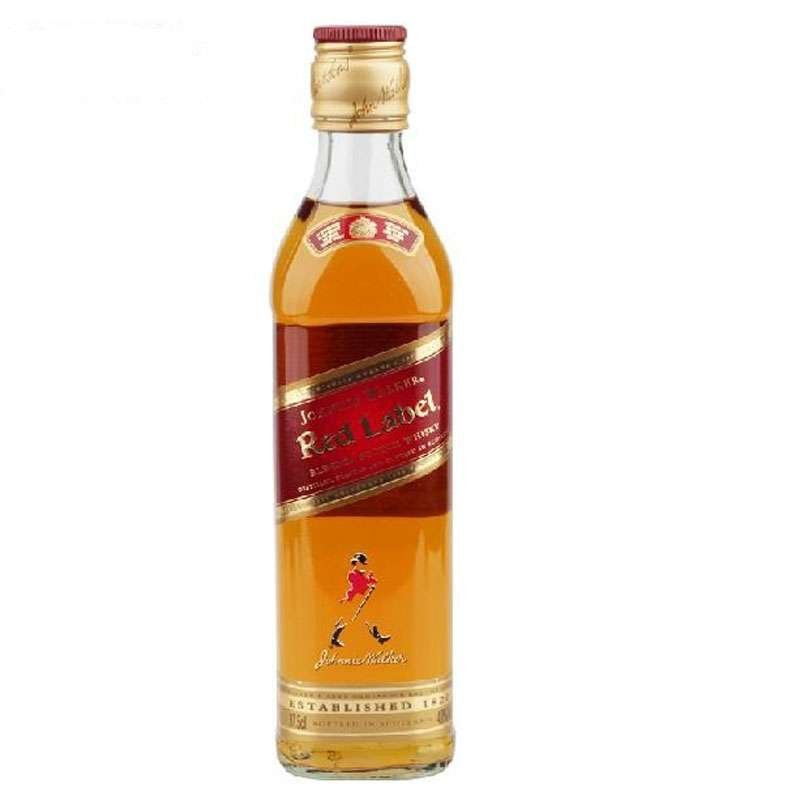 尊尼获加红牌威士忌40度 375ml 单支装