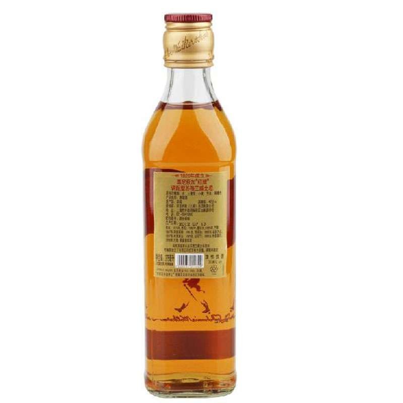 尊尼获加红牌威士忌40度 375ml 单支装