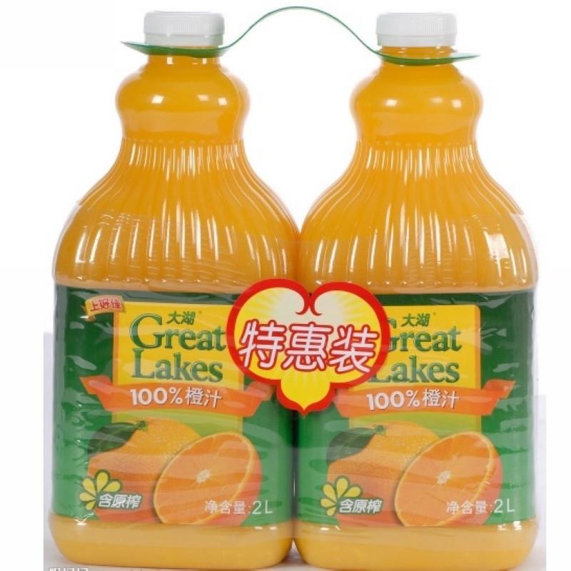 大湖果汁/果蔬汁 大湖橙汁礼品装2l【价格 图片 品牌 报价】-苏宁易购