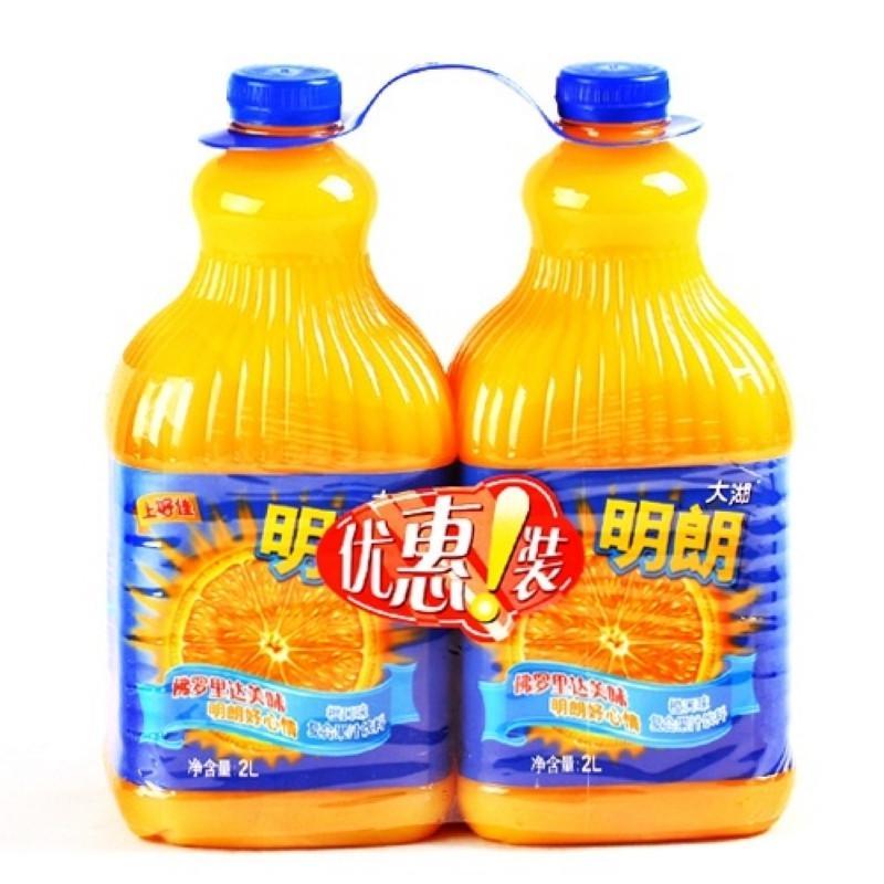 大湖明朗橙汁礼品装2L