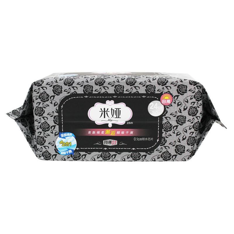 米娅240特薄日用卫生巾30片装