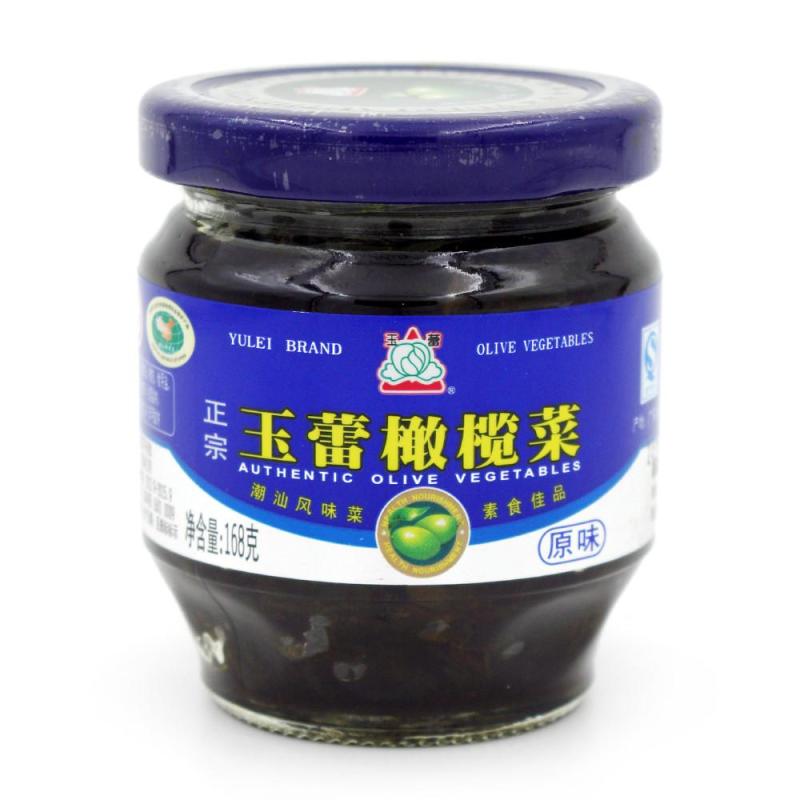 正宗玉蕾橄榄菜168克原味