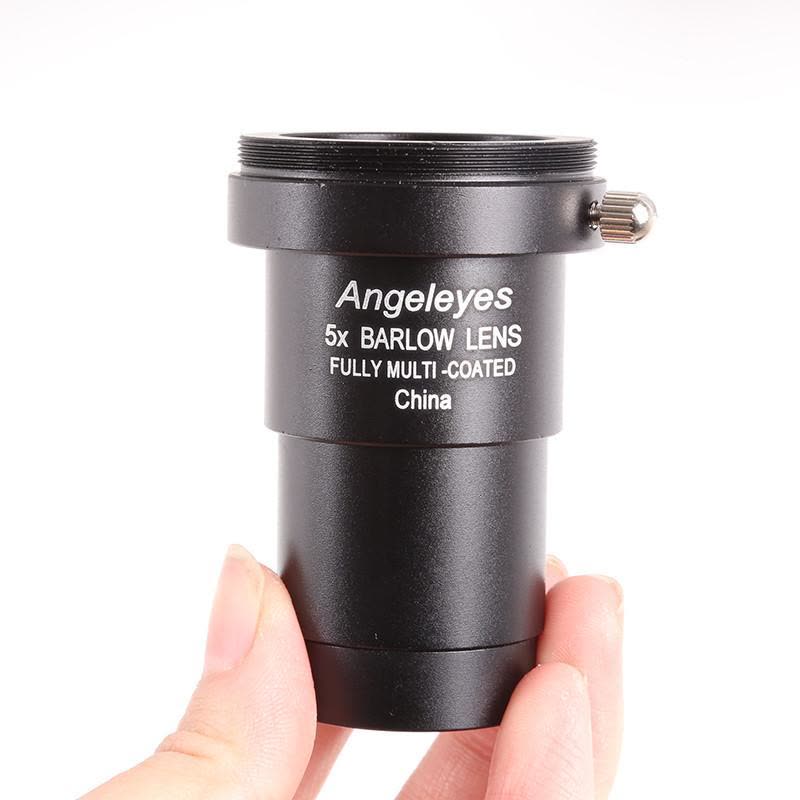 Angeleyes星缘全黑5X增倍镜 金属高倍高清 天文望远镜配件图片