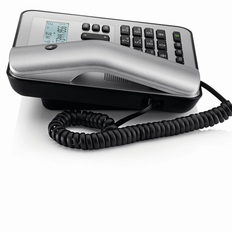 摩托罗拉(MOTOROLA)CT310C普通家用/办公话机来电显示电话机商务有绳座机(银色)