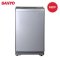 三洋(SANYO)6.5公斤全自动波轮洗衣机DB6558S(亮灰色)