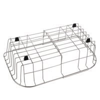莱尔诗丹(Larsd) 可伸缩不锈钢沥水篮 置物篮 水槽沥水篮 P002