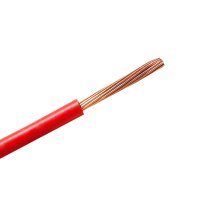 熊猫电线 BVR4平方(红色每米) 多股软线多股线 铜芯线 零剪线