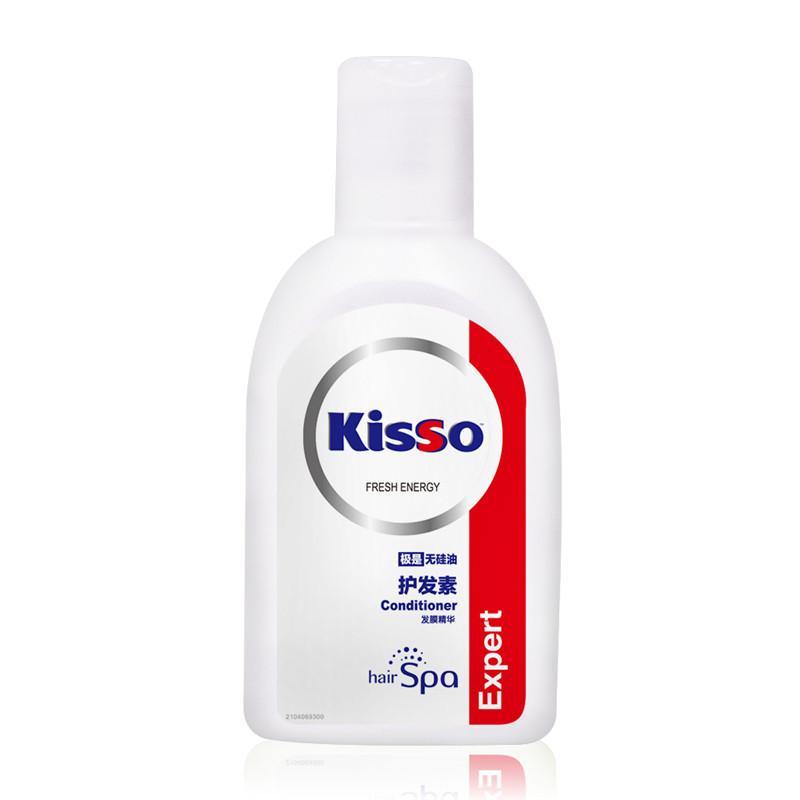 [苏宁易购超市]kisso极是男士无硅油去屑洗发水保湿黑亮600ml+旅行套装威露士出品