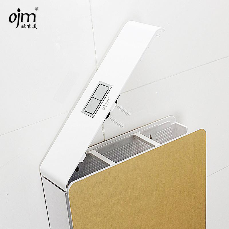 欧吉美 水箱 厕所水箱 蹲便器便池水箱 卫浴冲水箱节能静音水箱 铝塑面板土豪金水箱 OJM-10